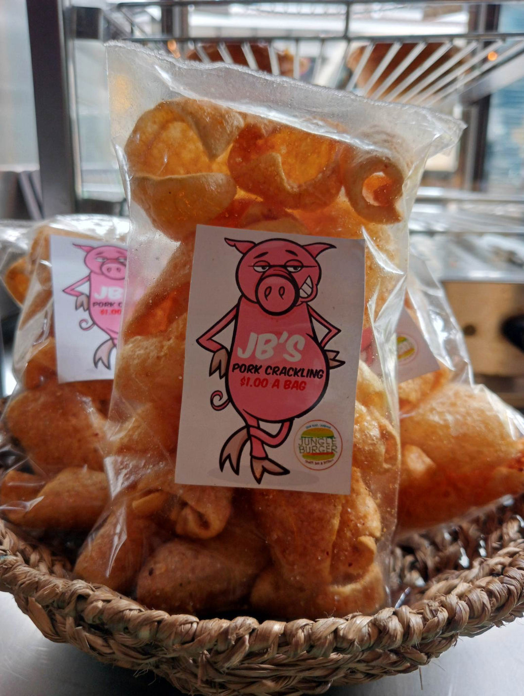 Jungle Burger's Pork Cracklings