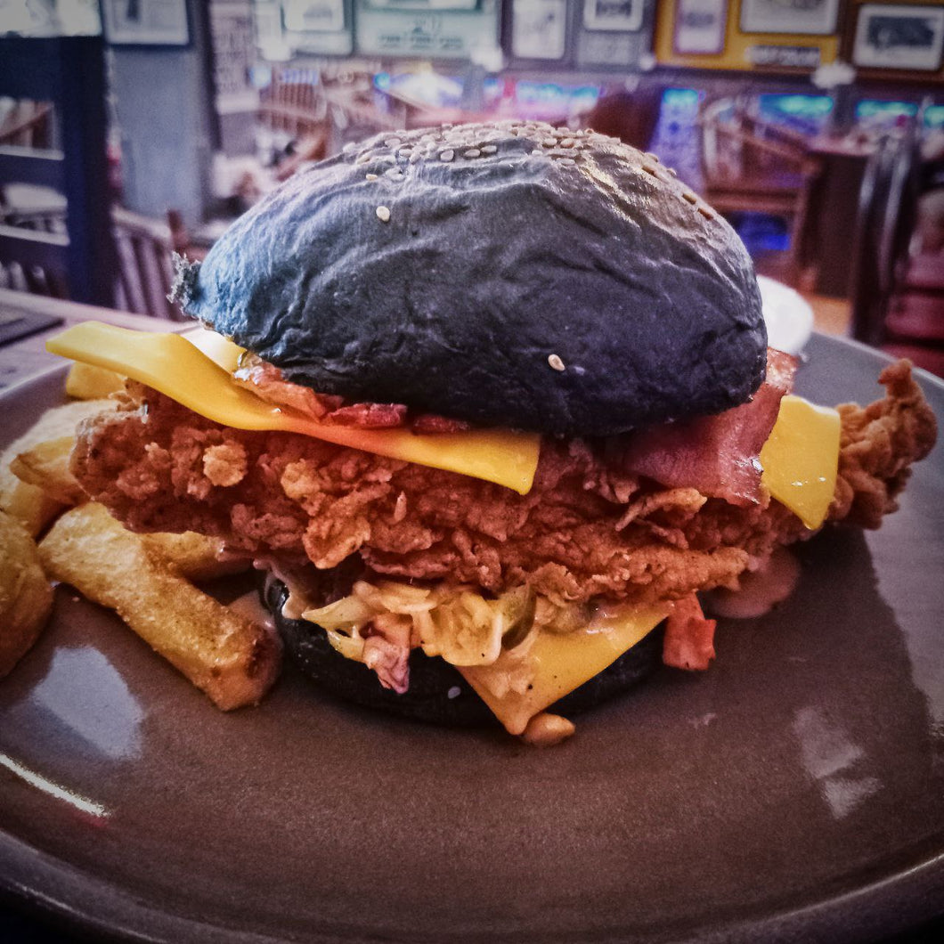 Grim Reaper Zinger Burger   (New Item)